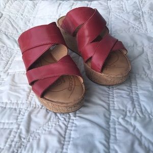 Born platform sandals